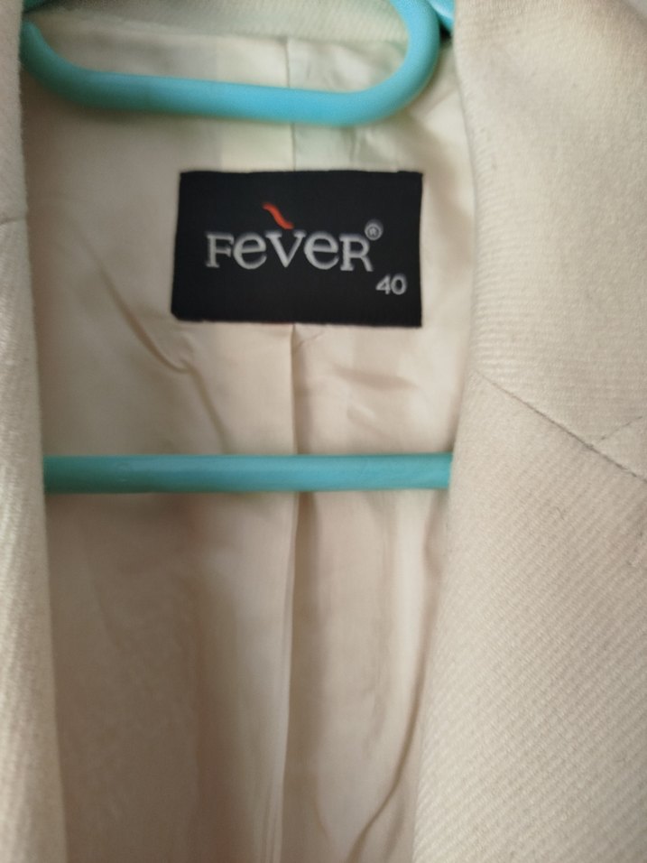 Bej Süet Mini Kadın Blazer Ceket - Görsel 2