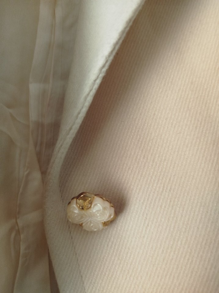 Bej Süet Mini Kadın Blazer Ceket - Görsel 3