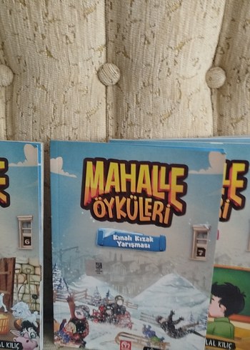 Çocuk Kitapları Seti - Mahalle Öyküleri ve Üretimin 10 Harikası - Görsel 6