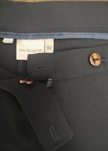 Lacivert Kumaş Pantolon - Görsel 2