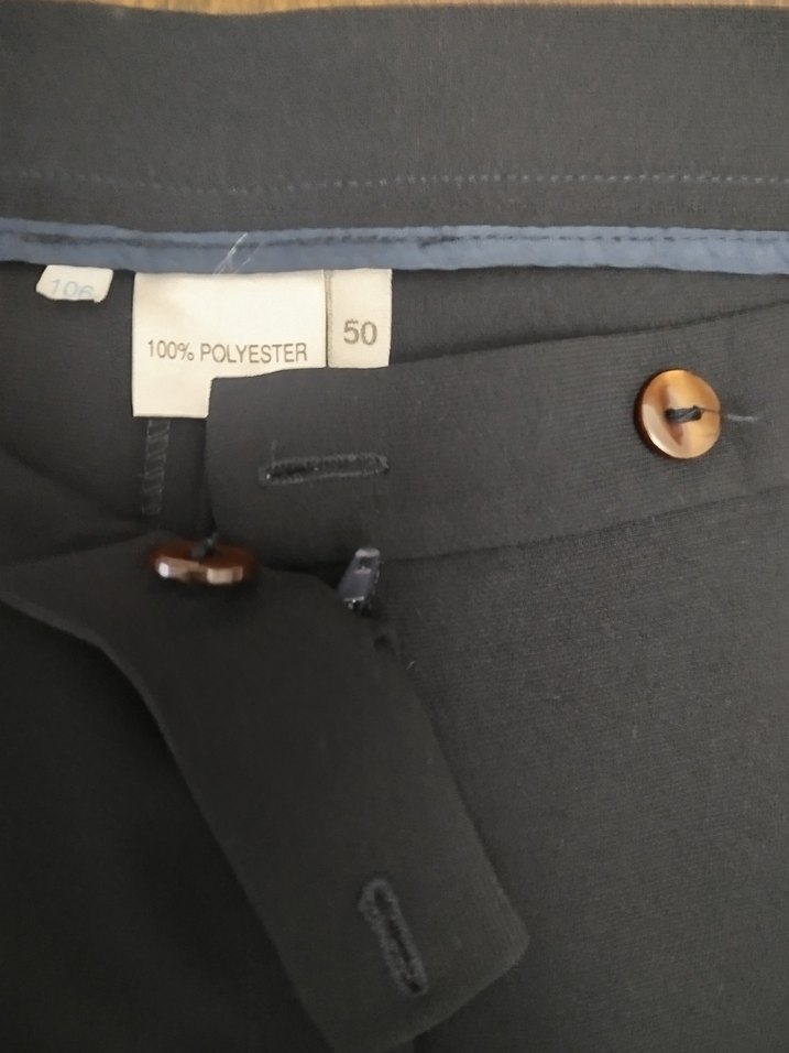 Lacivert Kumaş Pantolon - Görsel 2