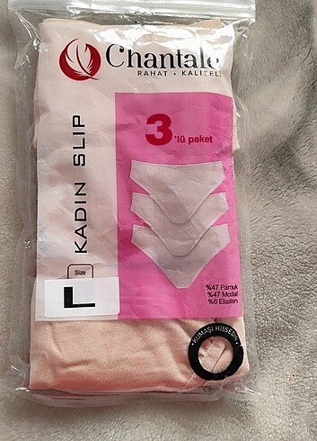 kadın slip L beden ? not: Elimde her beden var 