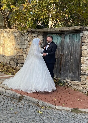 Tesettür gelinlik  - Görsel 3