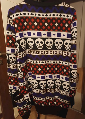 Renkli Desenli Bohem Hırka - Görsel 3