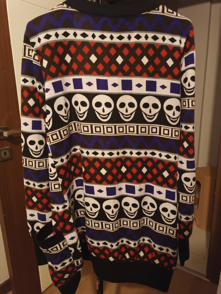 Renkli Desenli Bohem Hırka - Görsel 3