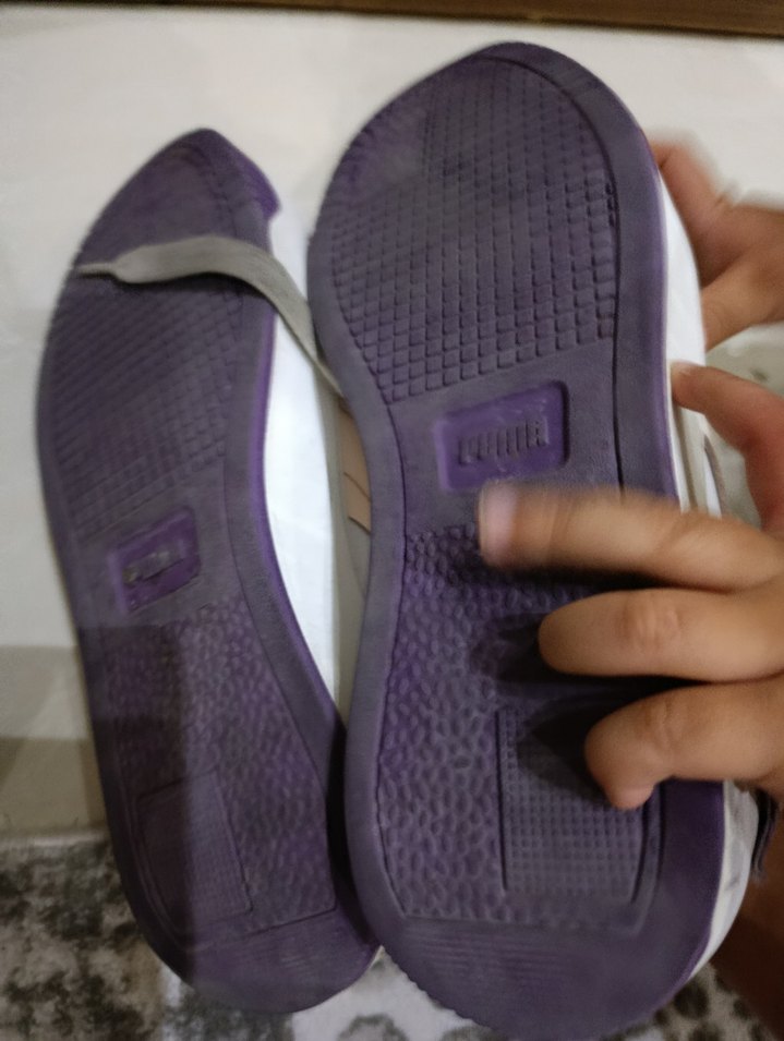 Kadın Mor Bağcıklı Platform Spor Ayakkabı - Görsel 3