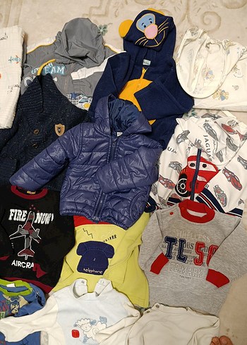 Bebek çocuk kıyafetleri 9-18 ay - Görsel 5