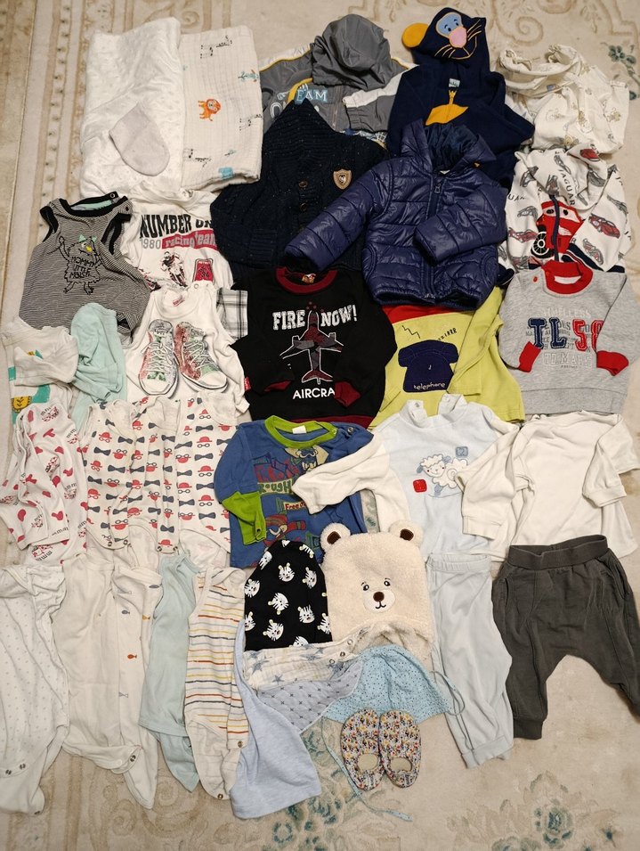 Bebek çocuk kıyafetleri 9-18 ay - Görsel 2