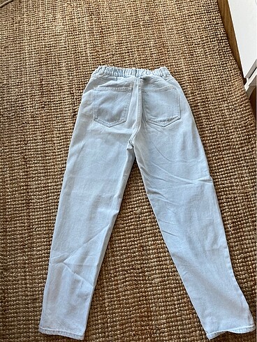 m Beden mavi Renk Pull and Bear Mom Jean