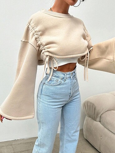 Diğer Crop sweatshirt