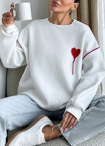 SHEIN KADIN SWEATSHİRT 