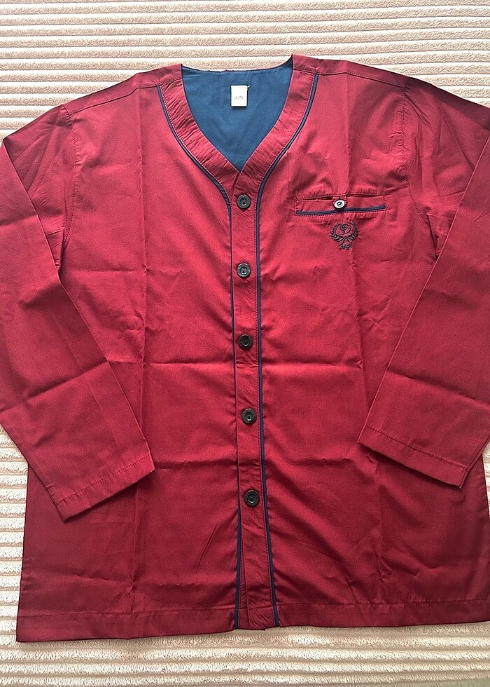 Dagi marka / bohçalık 3 parça erkek pijama takımı - Görsel 4