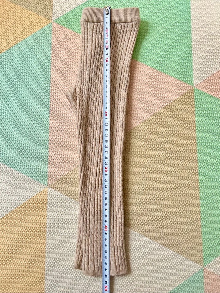 Zara kız çocuk triko tayt - Görsel 4