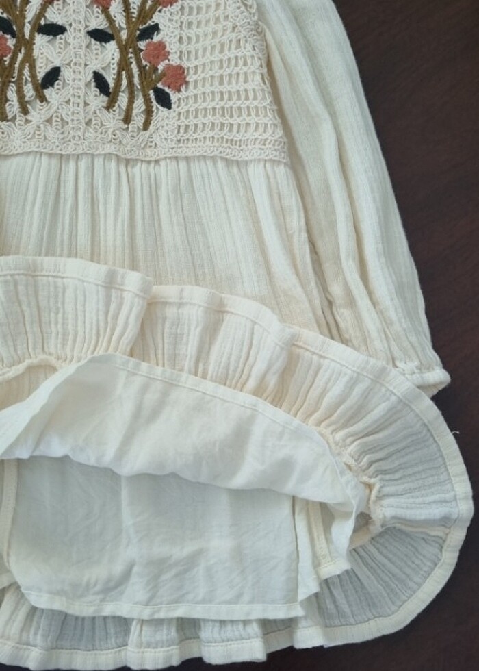 Orjinal Zara 2-3 yaş elbise - Görsel 4