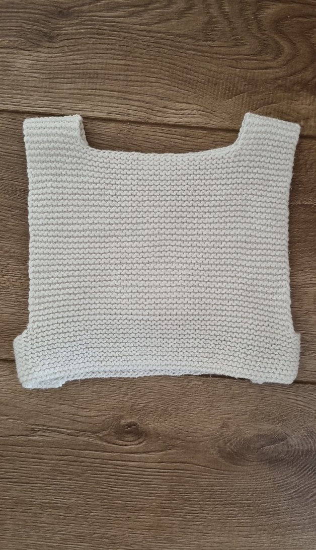 Kahverengi Nakışlı Bebek Önlüğü - Görsel 2