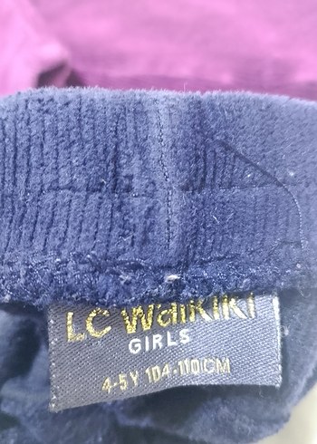 Kız Çocuk Süet 2 adet Tayt - Görsel 2