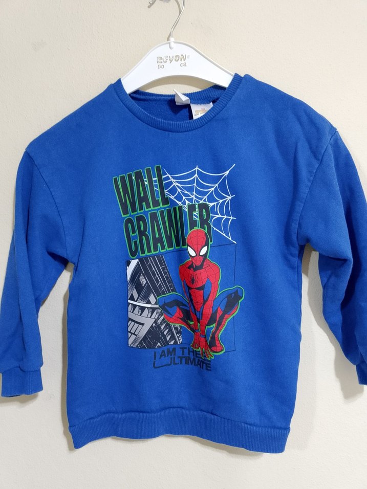 3 adet Baskılı Erkek Çocuk Sweatshirt - Görsel 3