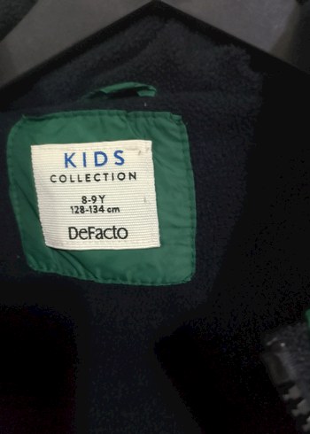 Erkek Çocuk Yeşil Fermuarlı Mont - Görsel 5