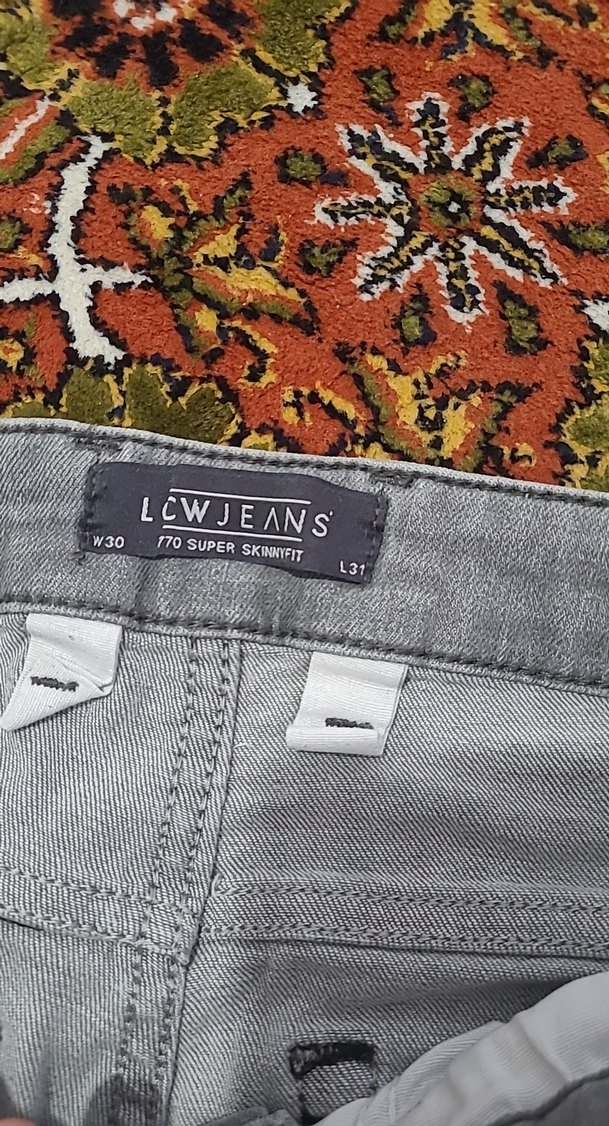 Gri Regular Fit Denim Erkek Kot Pantolon - Görsel 2