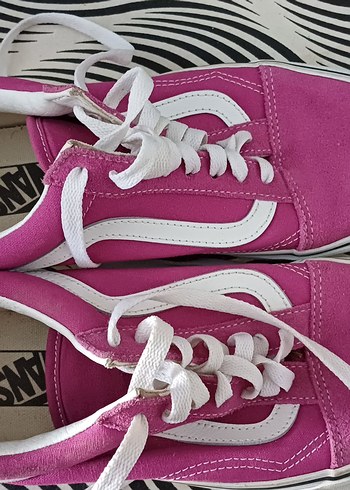 Vans Pembe Kadın Dolgu Topuklu Spor Ayakkabı