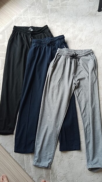 3 adet erkek jogerr pantolon 