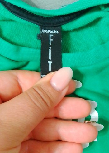 Defacto Yeşil Baskılı Erkek Çocuk Sweatshirt