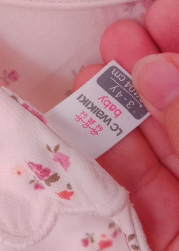 LC Waikiki Kız Çocuk Pembe Pamuklu Uzun Kollu Bluz