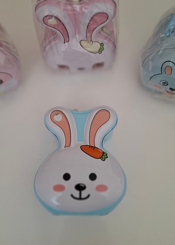 Mavi Tavşan Kumbara. Çocuk Ve Yetişkin İçin Kilitli Kumbara - Görsel 5