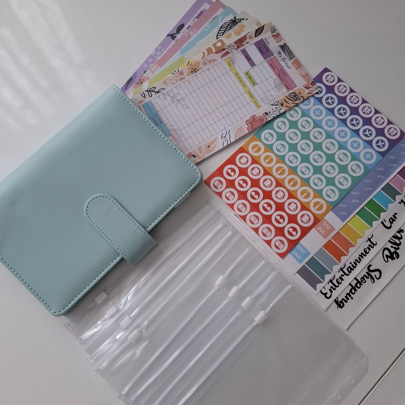 Pastel Açık Mavi Planlayıcı Seti - Görsel 4