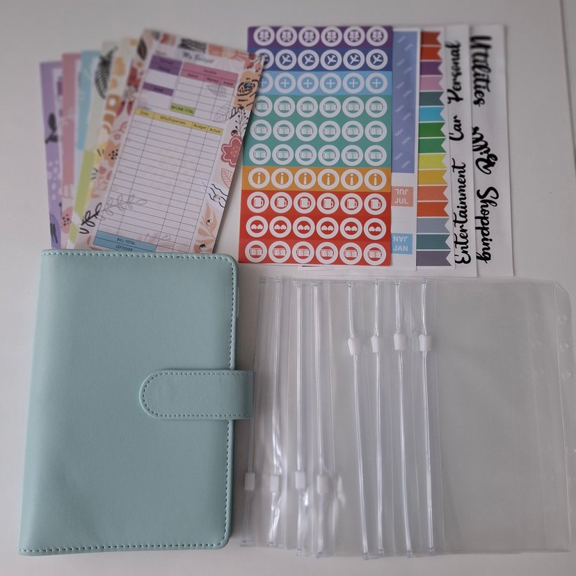 Pastel Açık Mavi Planlayıcı Seti - Görsel 2