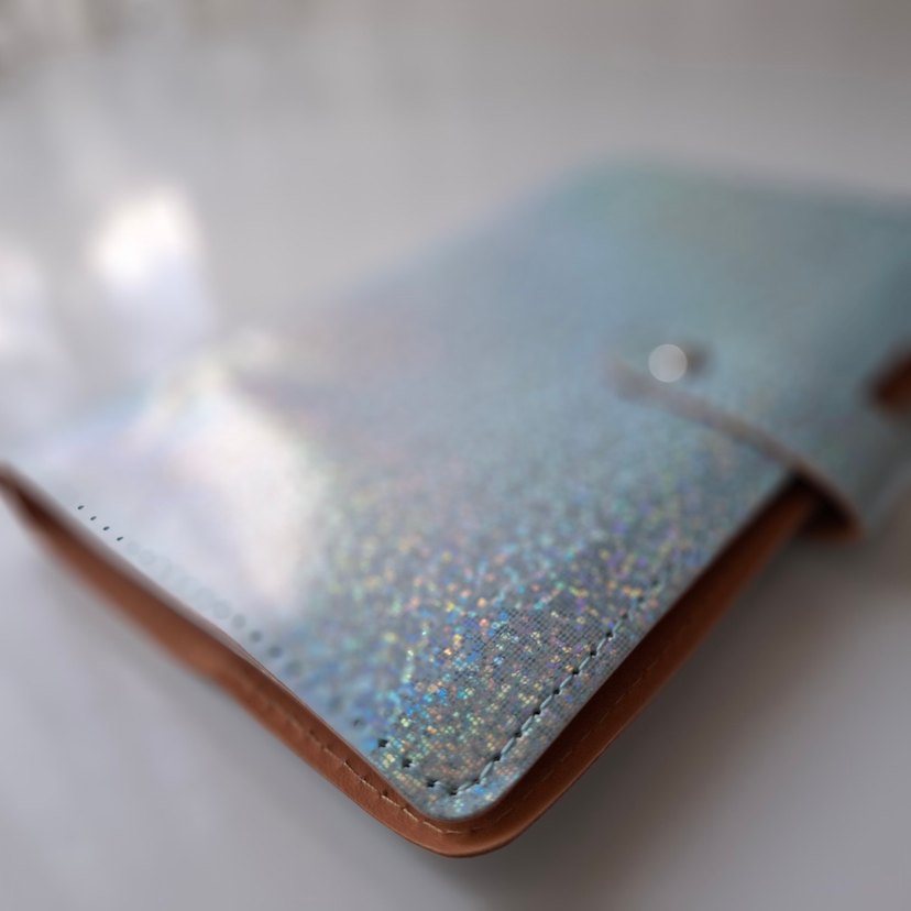 Simli Mavi Döviz = Banknot Cüzdanı - Görsel 4