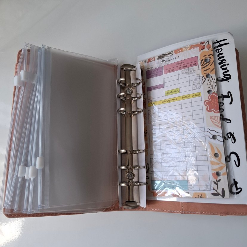 Bej=Pudra Renk Lastikli Birikim Cüzdan - Görsel 4