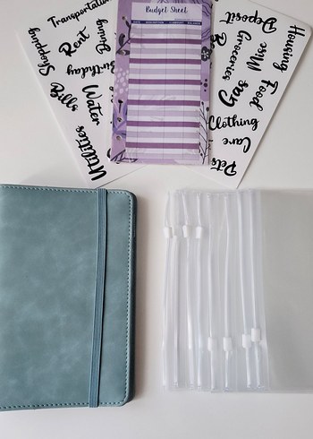 Açık Mavi Bütçe Planlayıcı Cüzdan - Görsel 2