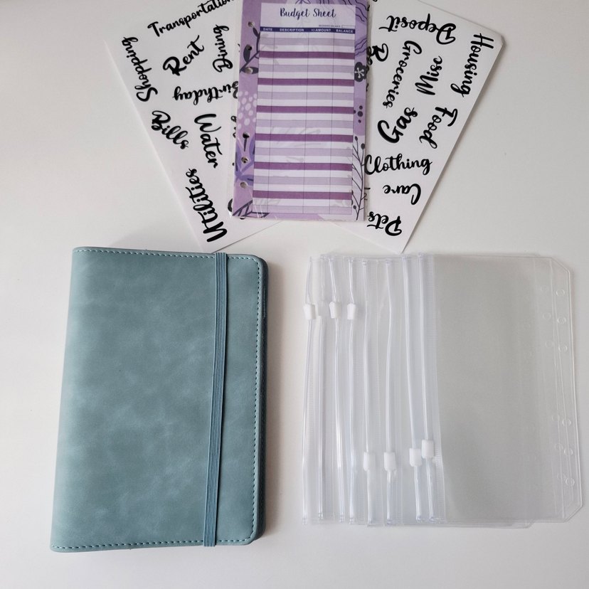 Açık Mavi Bütçe Planlayıcı Cüzdan - Görsel 2