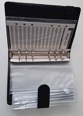 Siyah Bütçe Planlayıcı Cüzdan - Görsel 4