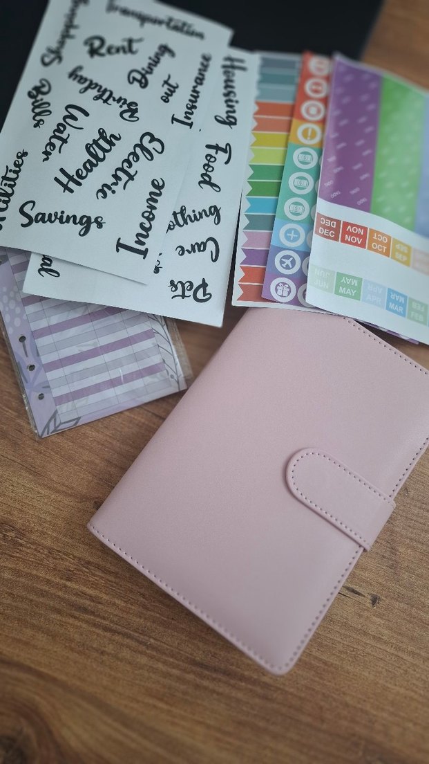 Pembe Bütçe Planlayıcı Birikim Defteri - Görsel 3