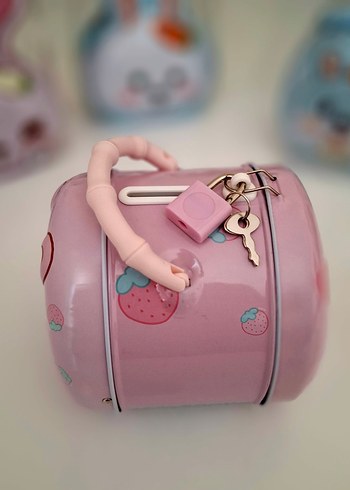 Pembe Kulplu Tavşan Kumbara
Çocuk, Yetişkin İçin KilitliKumbara - Görsel 6