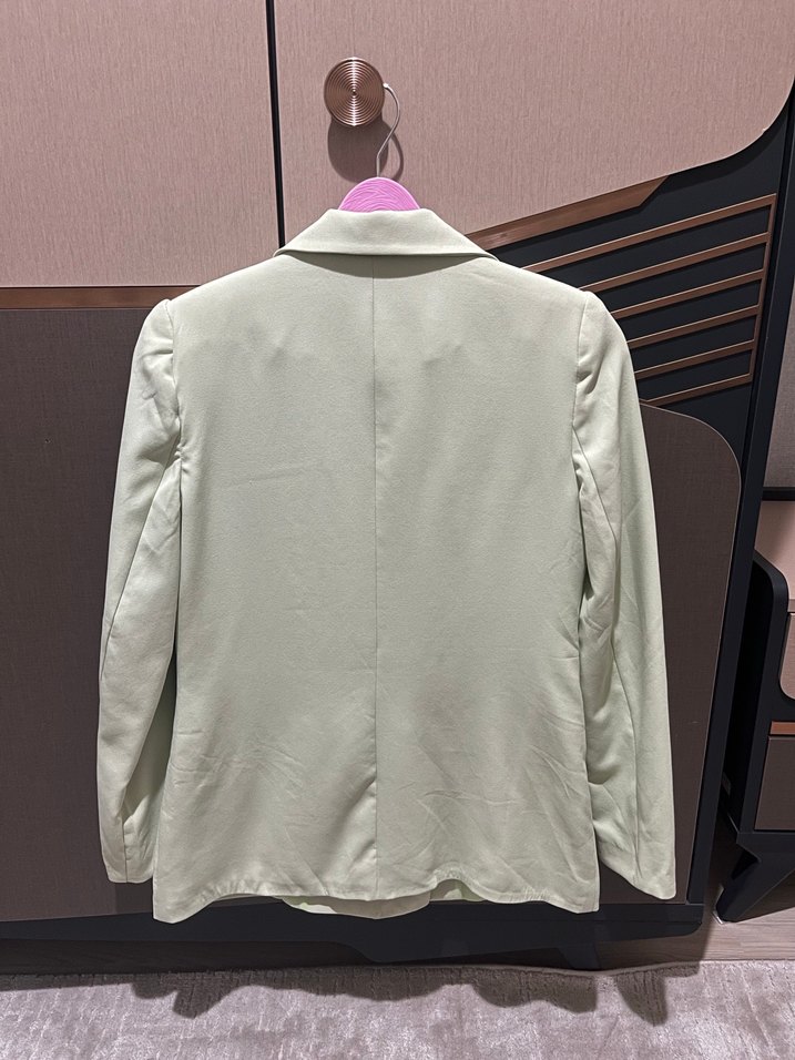 Düğmeli Kadın Blazer Ceket - Görsel 4