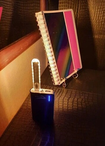 Gece lambası 8 ledli usb taşınabilir  - Görsel 4