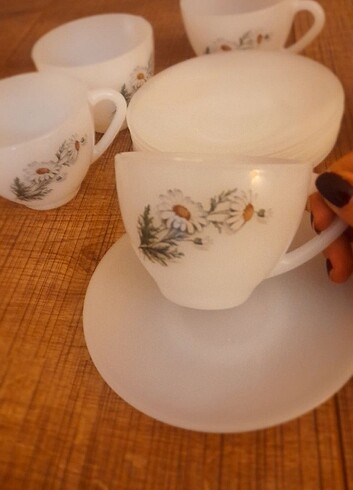 Çay kahve takimi 5 kisilik - Görsel 3