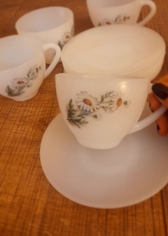 Çay kahve takimi 5 kisilik - Görsel 3