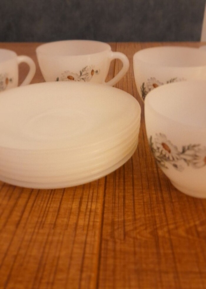 Çay kahve takimi 5 kisilik - Görsel 4