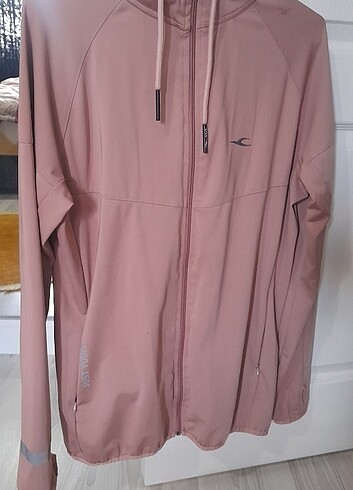 Spor ceket parmak gecirmeli reflektorlu  - Görsel 6