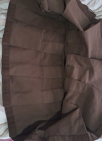 Kadife kısa etek - Görsel 5