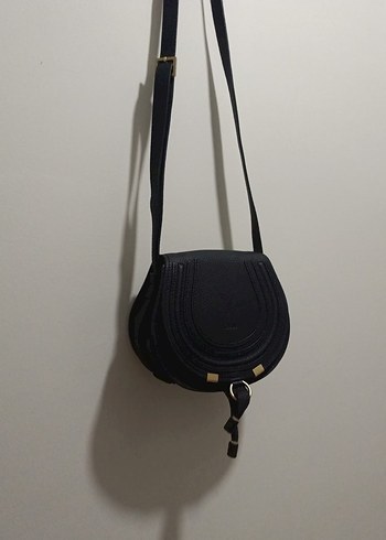 Chloe Siyah Deri Kadın Çanta - Görsel 3