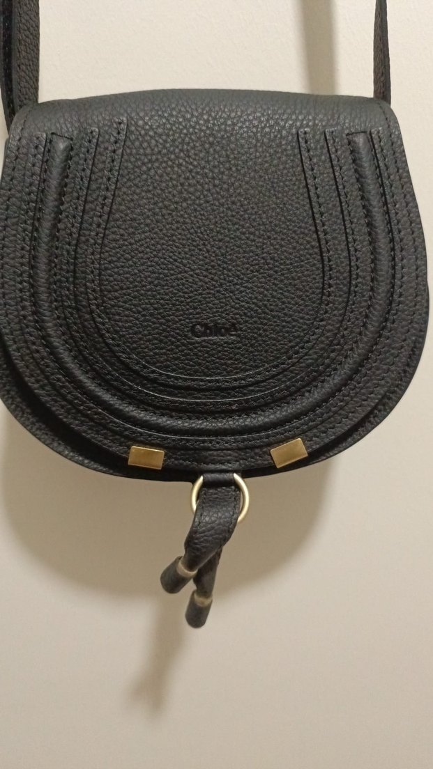 Chloe Siyah Deri Kadın Çanta - Görsel 2