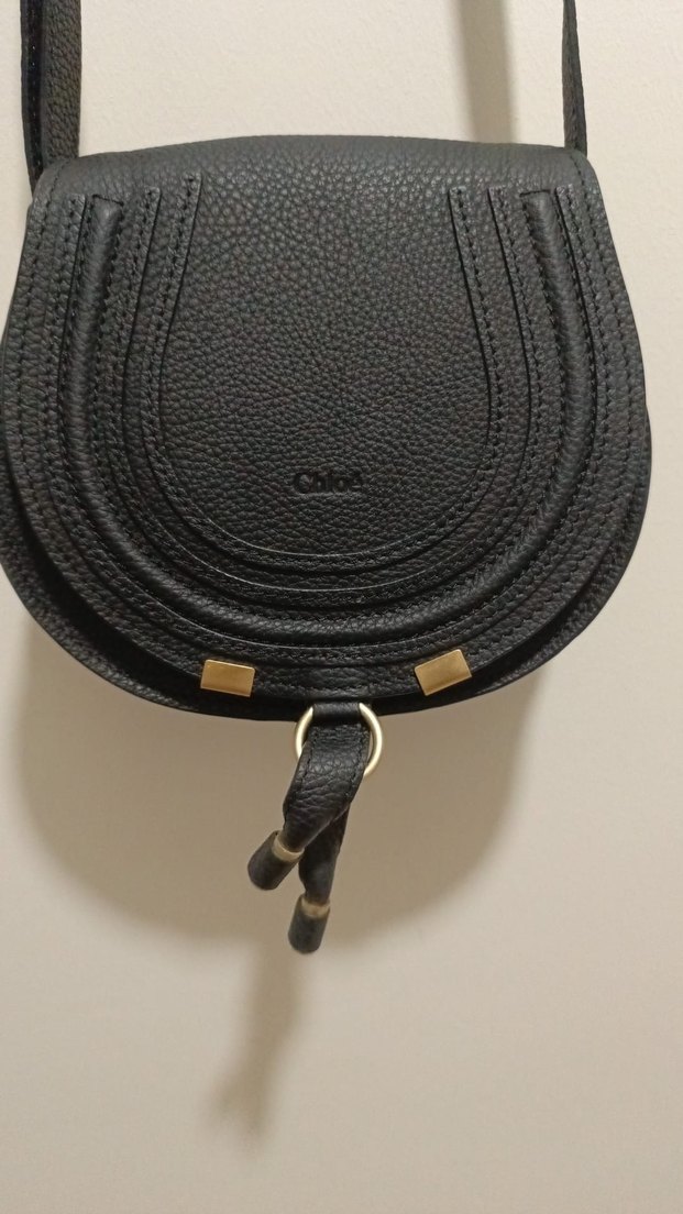 Chloe Siyah Deri Kadın Çanta - Görsel 4