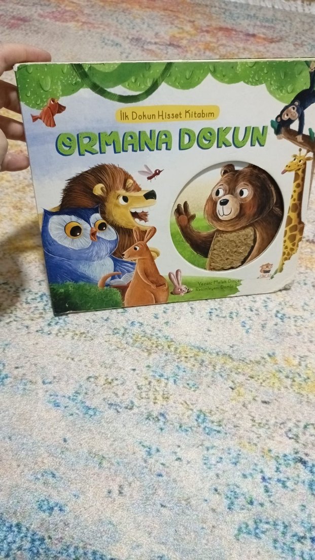 İlk 100 Hayvan- Ormana dokun Çocuk Kitabı - Görsel 2