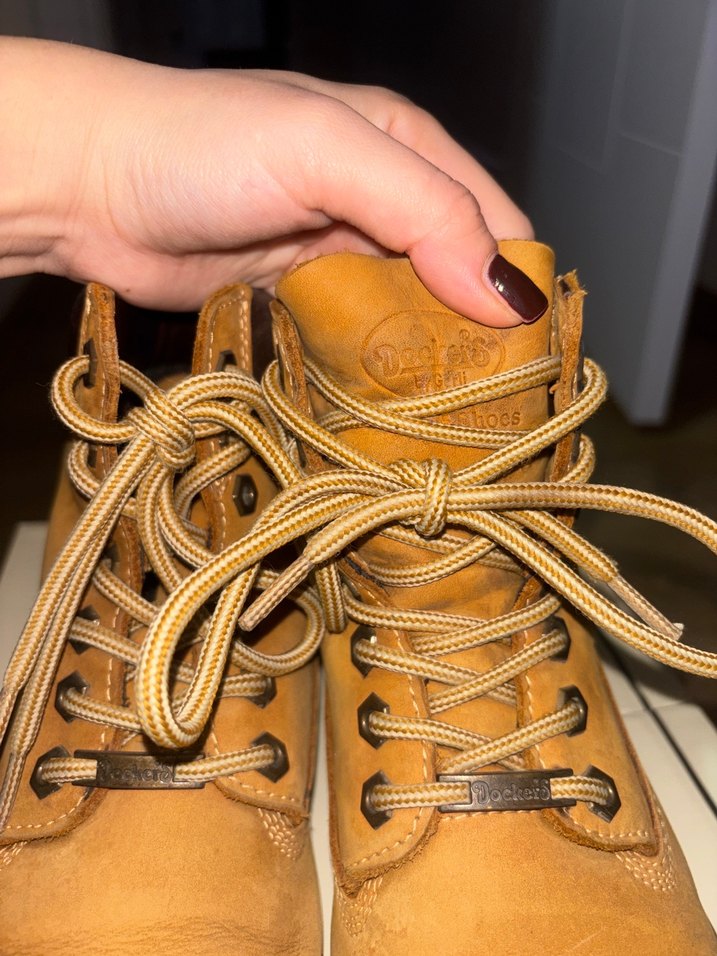 Dockers Kahverengi Süet Bağcıklı Kadın Botu - Görsel 2