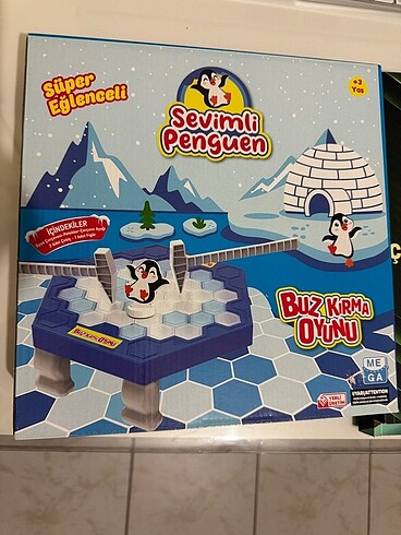 buz kırma oyunu sevimli penguen ice cubes